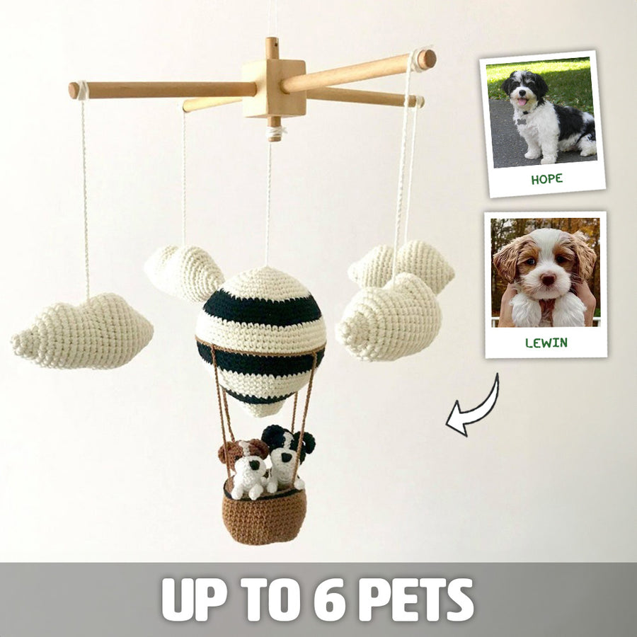 Pet Balloon | Custom Crochet Pet Nursery Baby Mobile