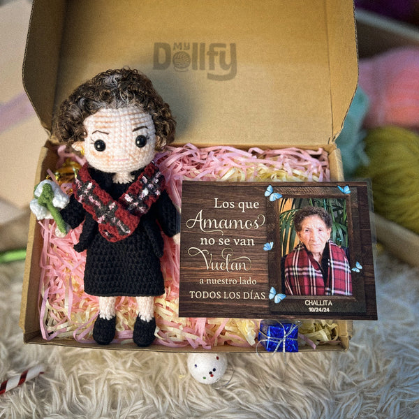 早割クーポン! Crochet Personalized Doll Card Photo with プーリップ
