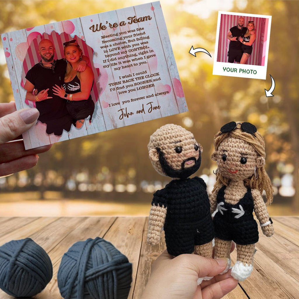 Were a Team Portrait Gifts For Couples - My Dollfy