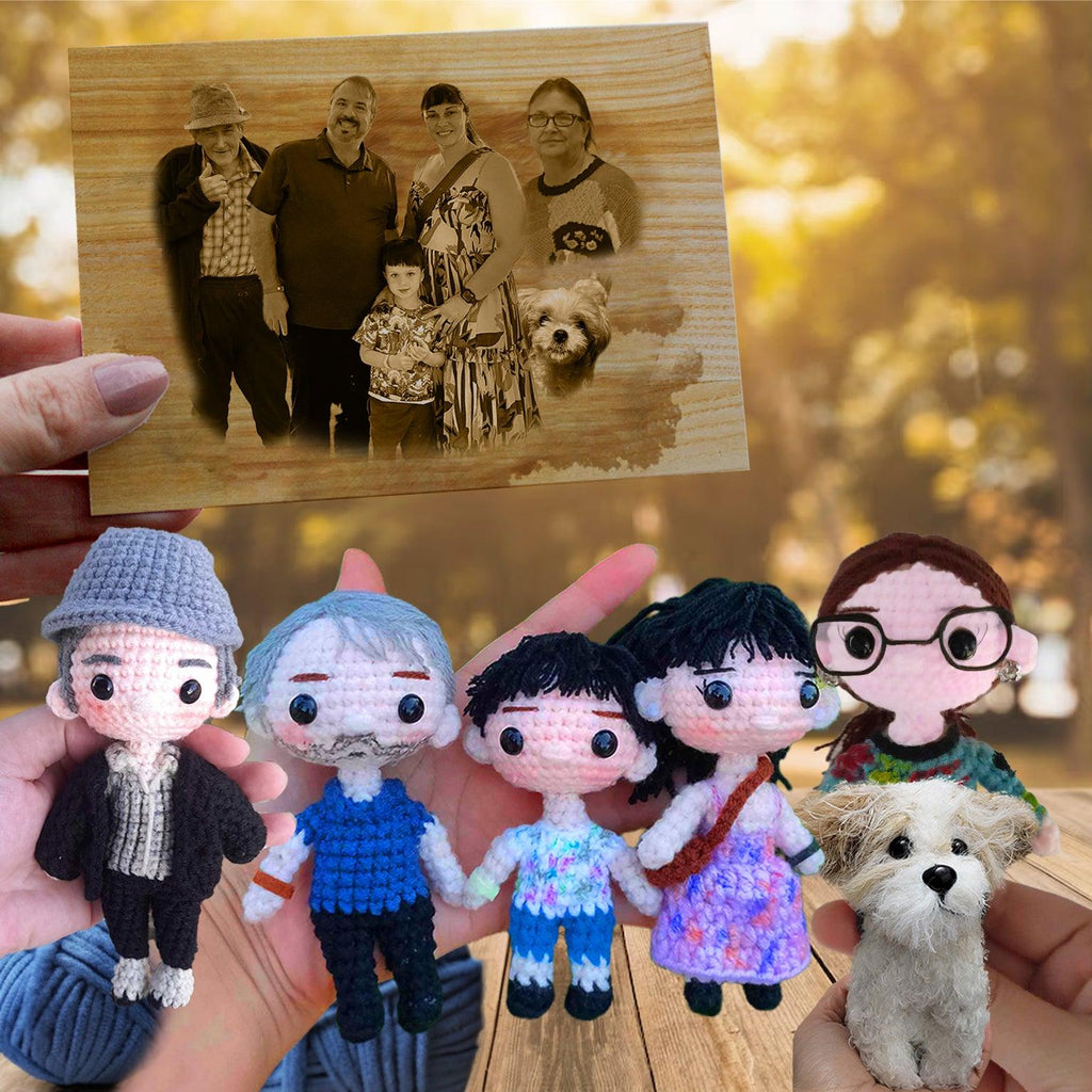 Family Portrait & Add Deceased Love One To Photo - My Dollfy