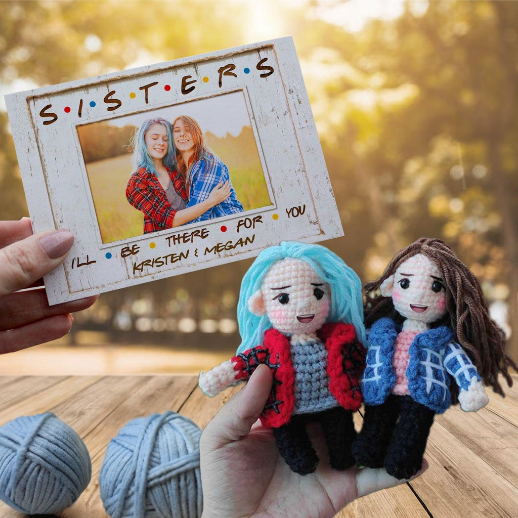 Friends TV Show Inspired Photo Gift For Sister, I’ll Be There For You - My Dollfy