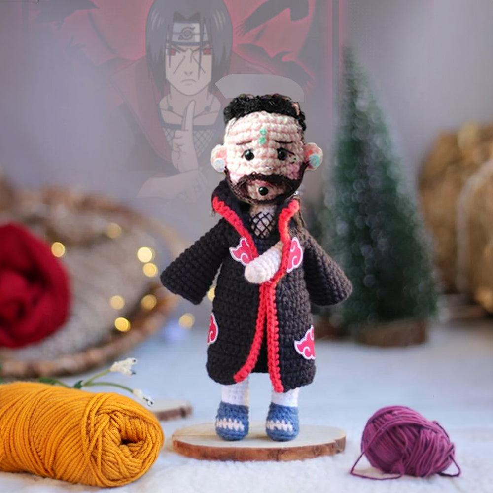 Turn Your Loved One into Itachi Crochet Doll - My Dollfy