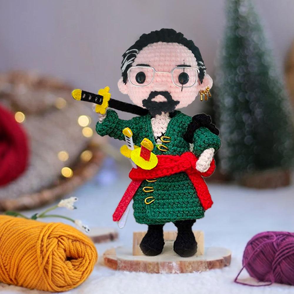 Turn Your Loved One into Zoro Crochet Doll - My Dollfy