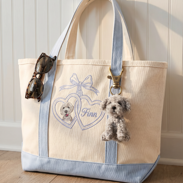 "Sweet Bow" Carry-Me Tote